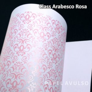 Papel Arabesco 05 Rosa