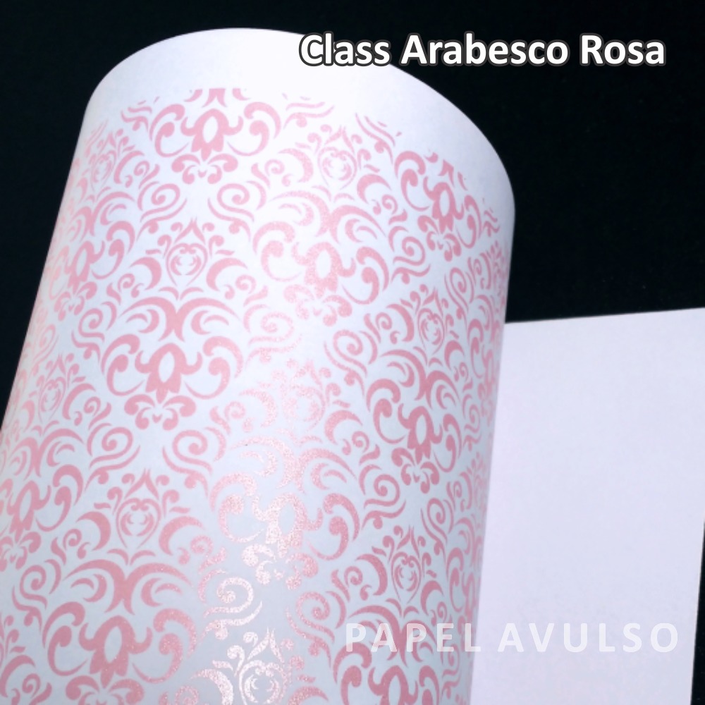 Papel Arabesco 05 Rosa