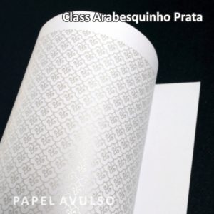 Papel Arabesquinho Prata