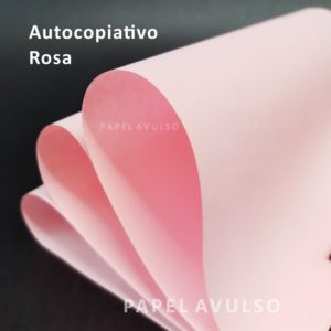 Papel Autocopiativo CF Rosa (última via)