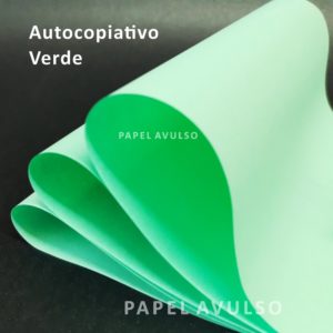 Papel Autocopiativo CF Verde (última via)