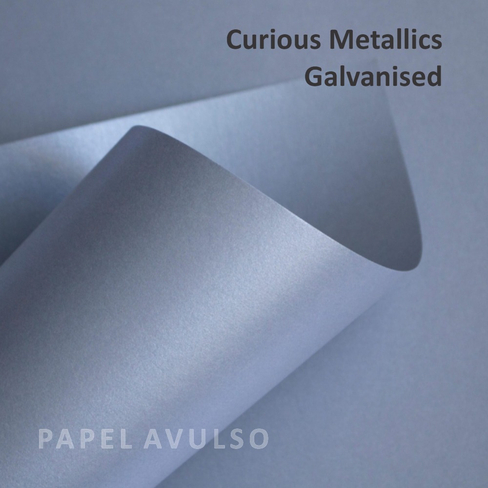 Papel Curious Metallics Galvanised