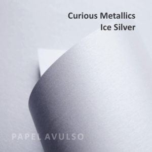 Papel Curious Metallics Ice Silver