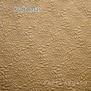 Papel Kraft Rosas