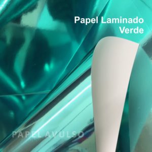 Papel Laminado Verde