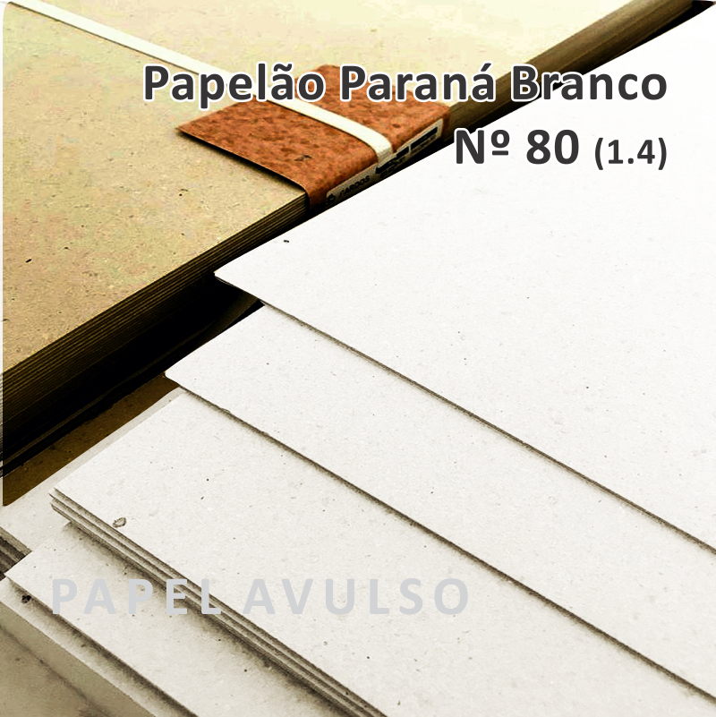 Papelão Paraná Branco nº 80