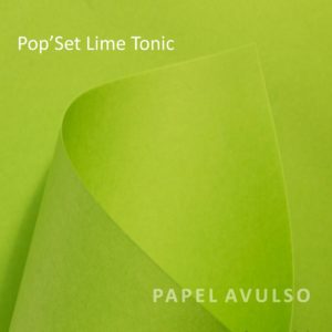 Papel Pop'Set Lime Tonic