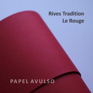 Papel Rives Tradition Le Rouge