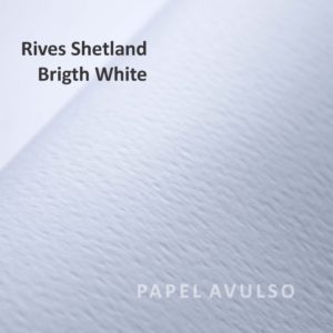 Papel Rives Shetland Bright White