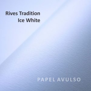 Papel Rives Tradition Ice White