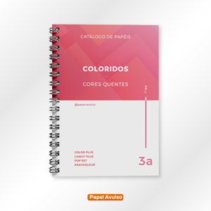 Catálogo 3 (Kit 3a+3b) - Papéis Coloridos