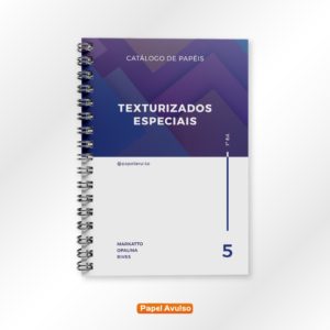 Catálogo 5 - Papéis Texturizados Especiais