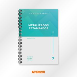 Catálogo 7 - Papéis Metalizados Estampados