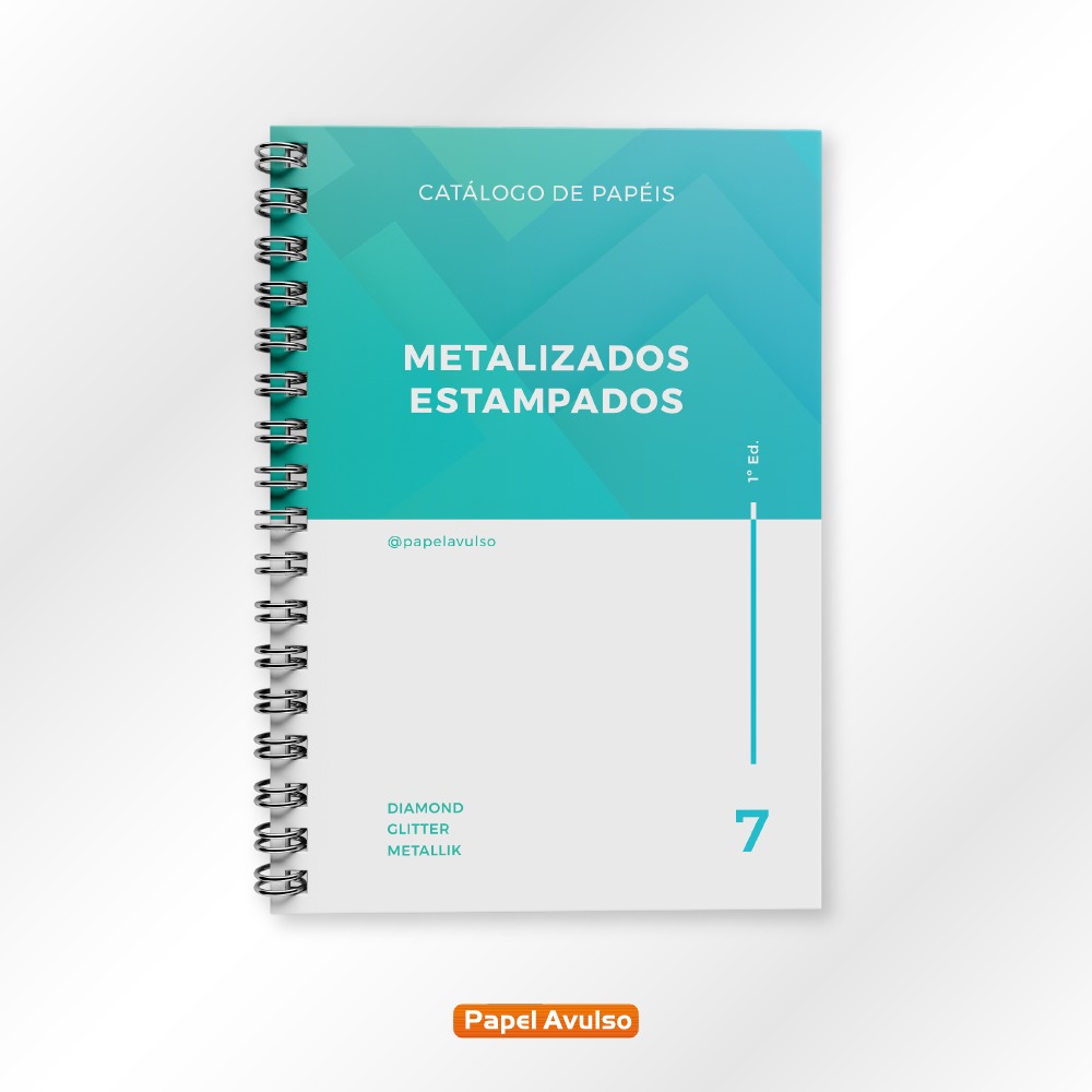 Catálogo 7 - Papéis Metalizados Estampados