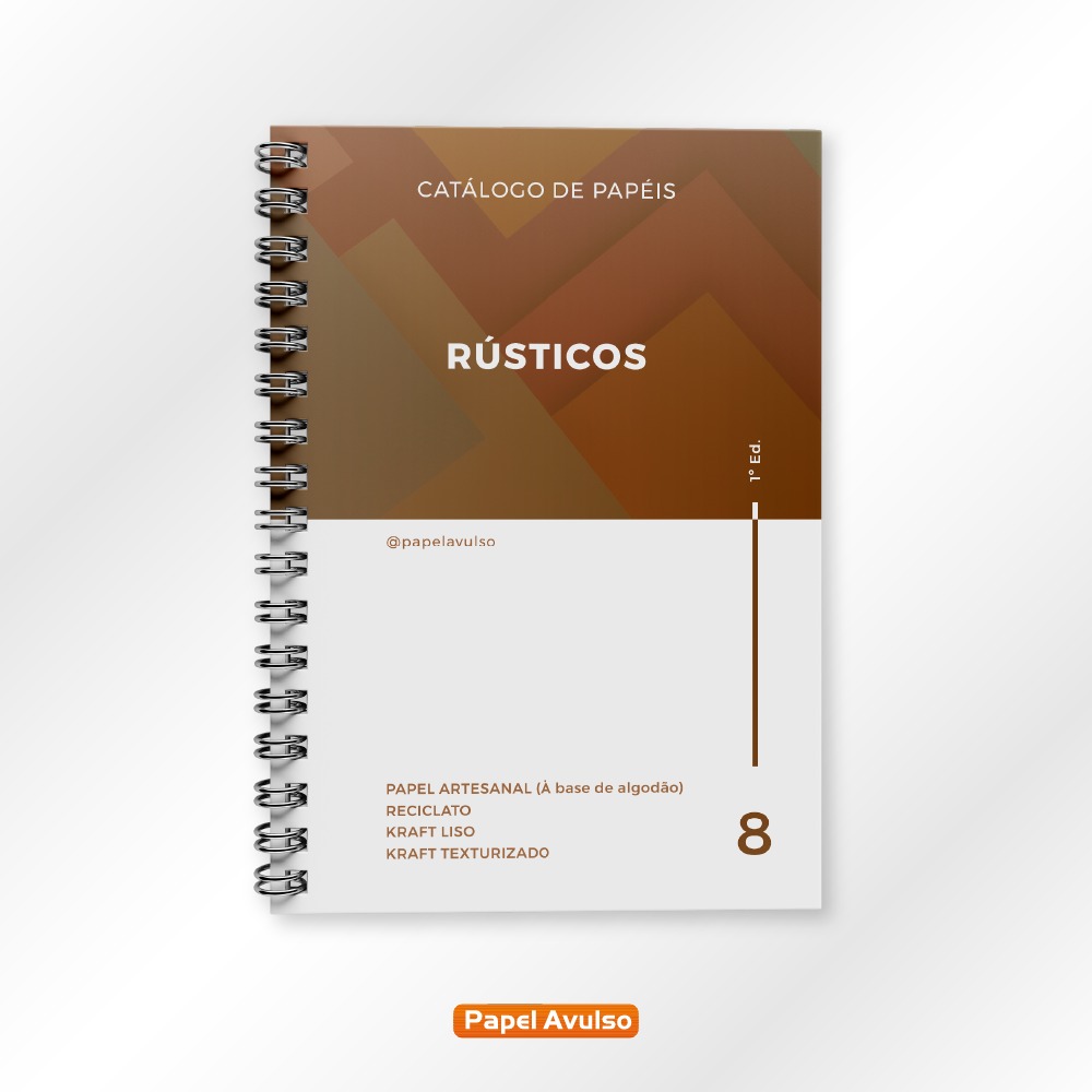 Catálogo 8 - Papéis Rústicos