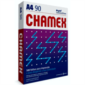Papel Chamex A4 90g - pacote com 500 folhas