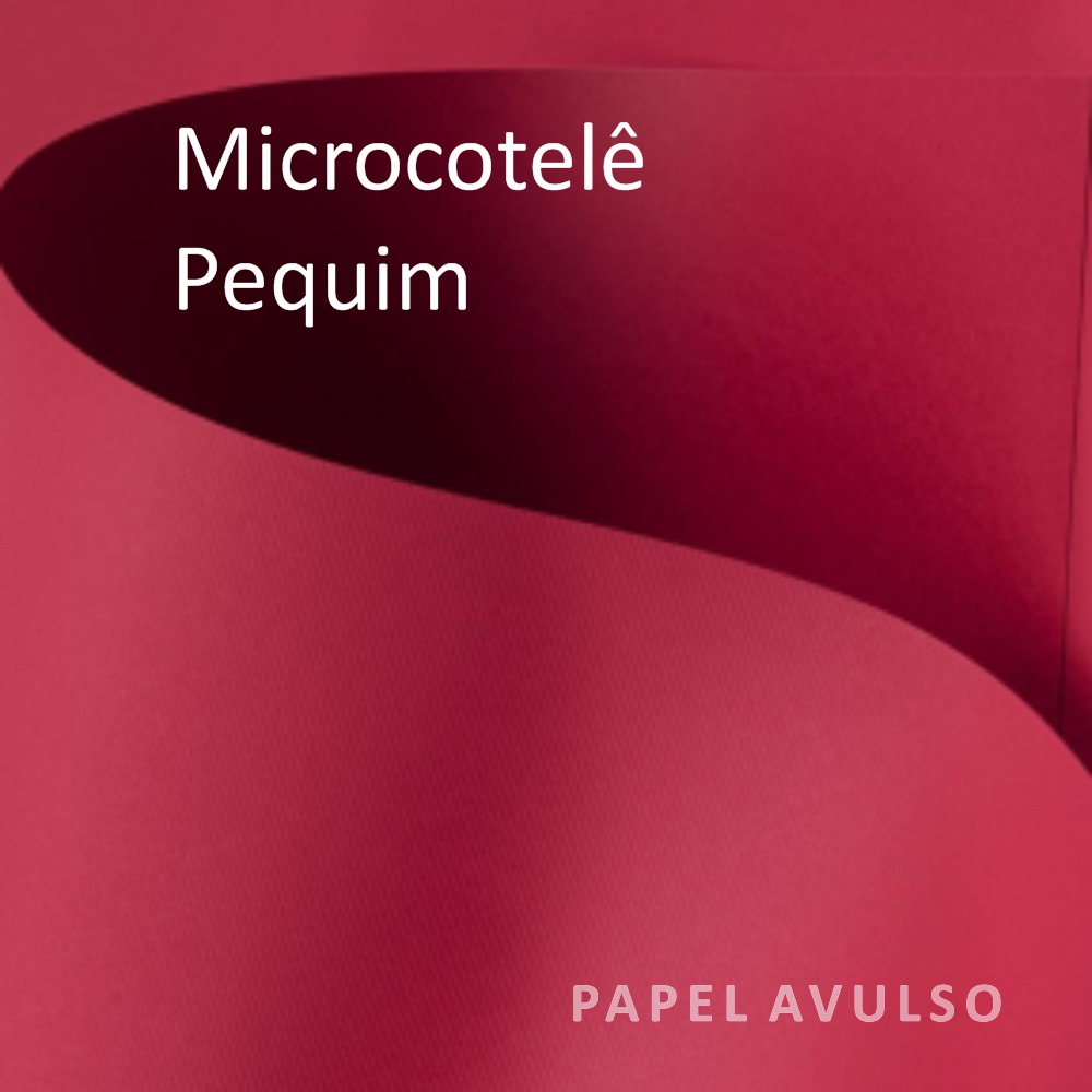 Papel Color Plus Microcotelê Pequim