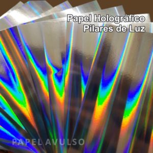Papel Holográfico Pilares de luz
