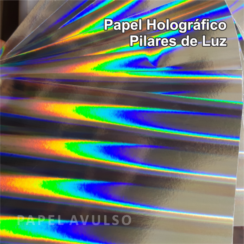 Papel Holográfico Pilares de luz - Imagem 3