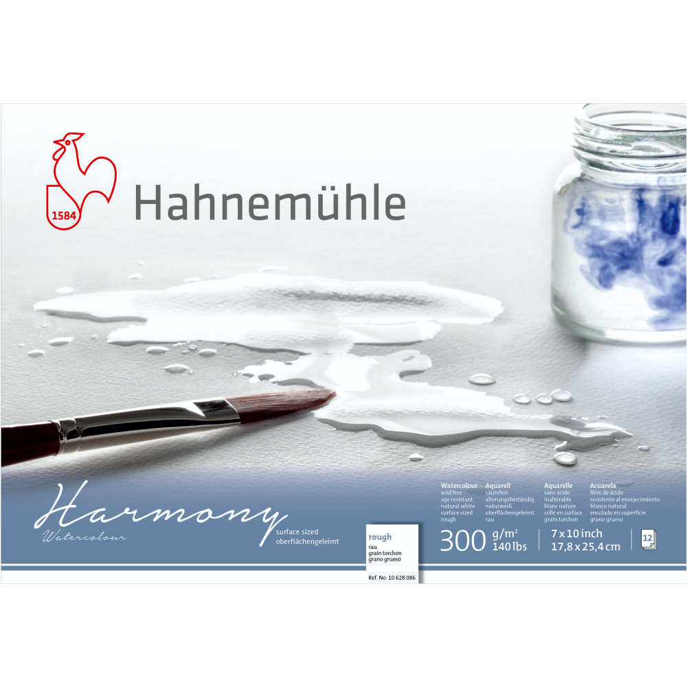 Bloco Harmony Watercolour Textura Rugosa 300g