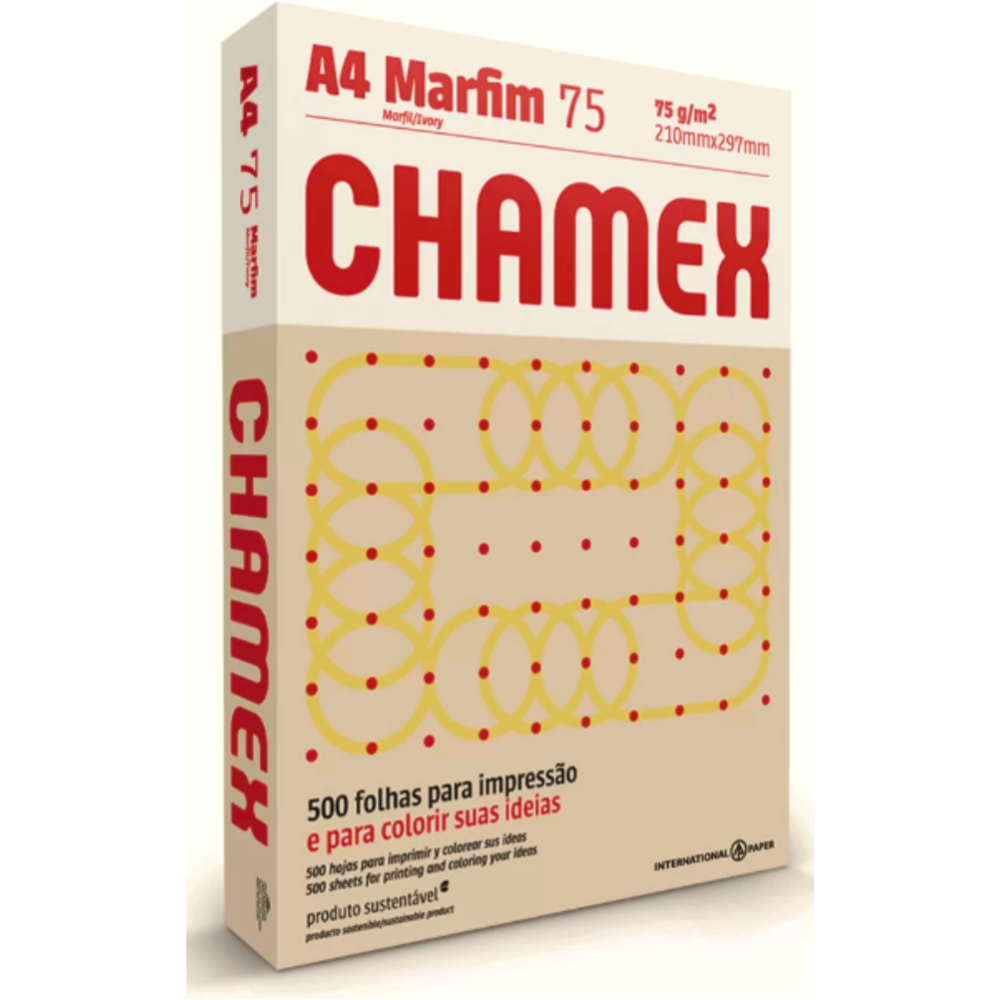 Papel Chamex Colorido A4 75g - Imagem 2
