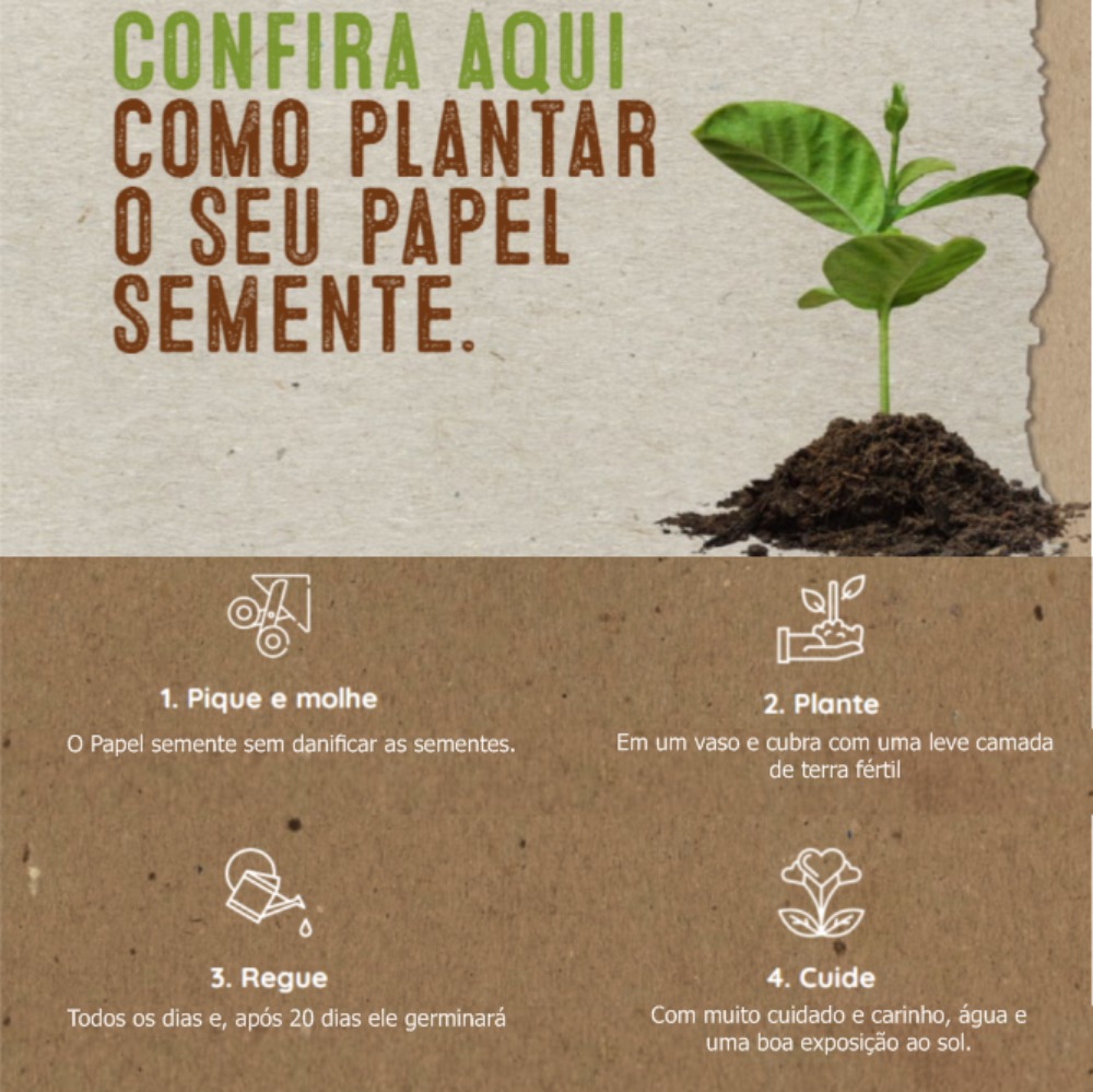 Papel Semente de Agrião - Imagem 2