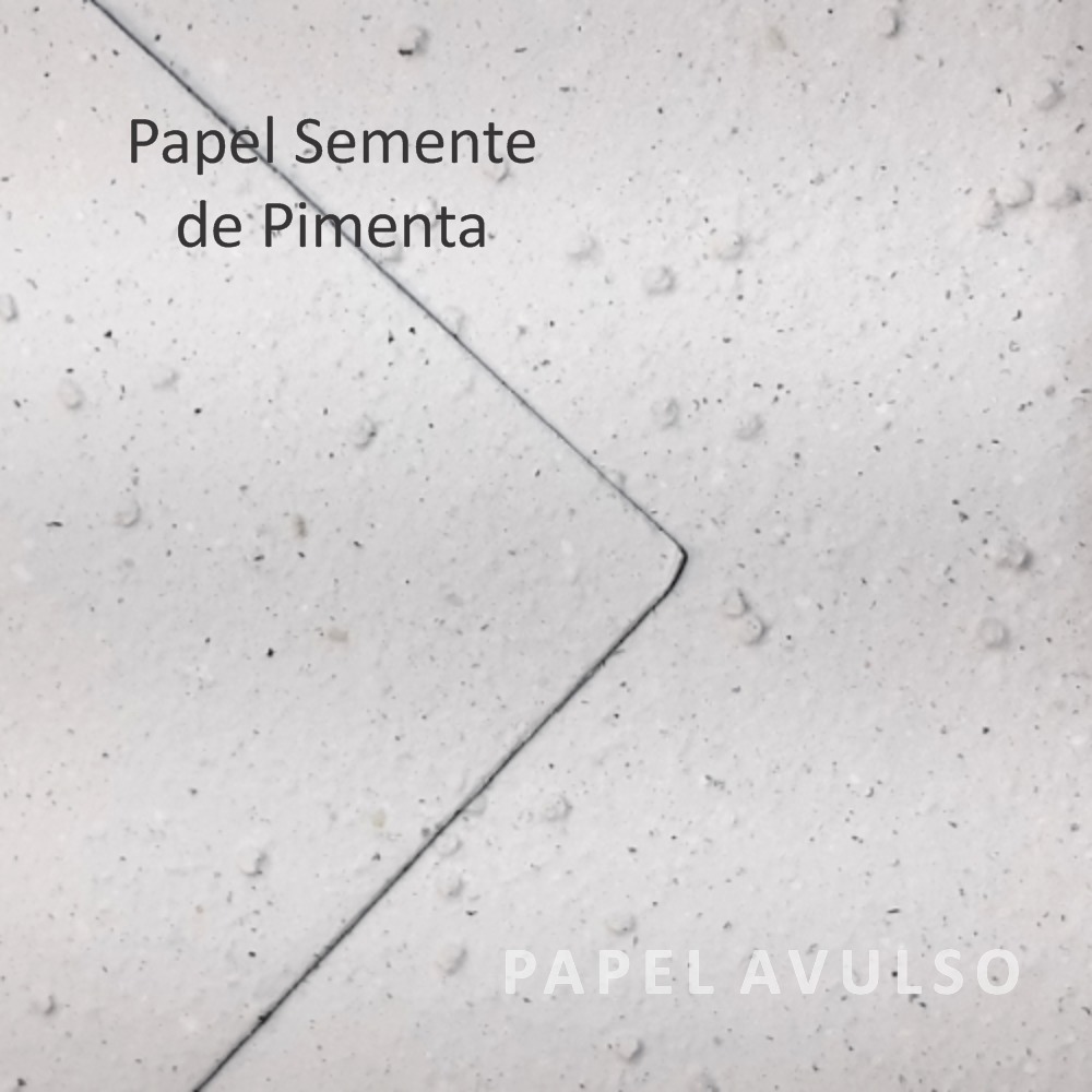 Papel Semente de Pimenta