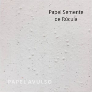 Papel Semente de Rúcula