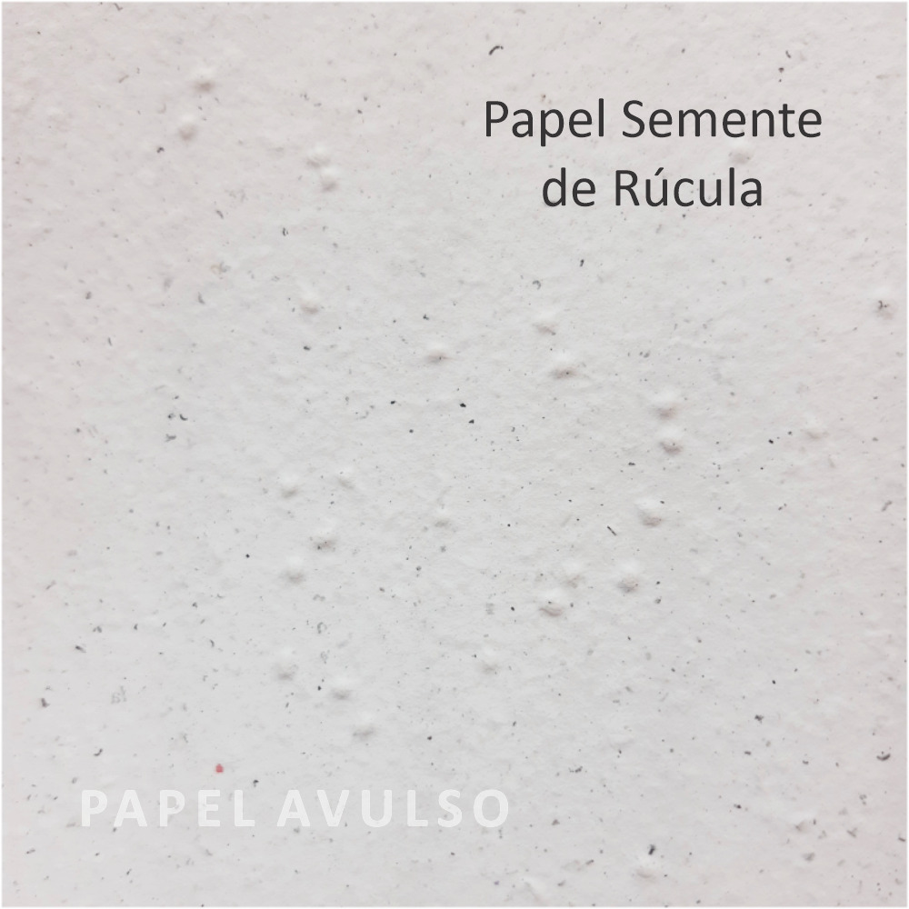 Papel Semente de Rúcula