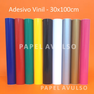 Adesivo Vinil - 01 Rolo - 30x100 cm