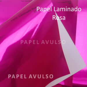 Papel Laminado Rosa