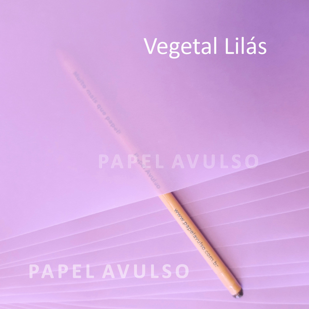 Papel Vegetal Lilás