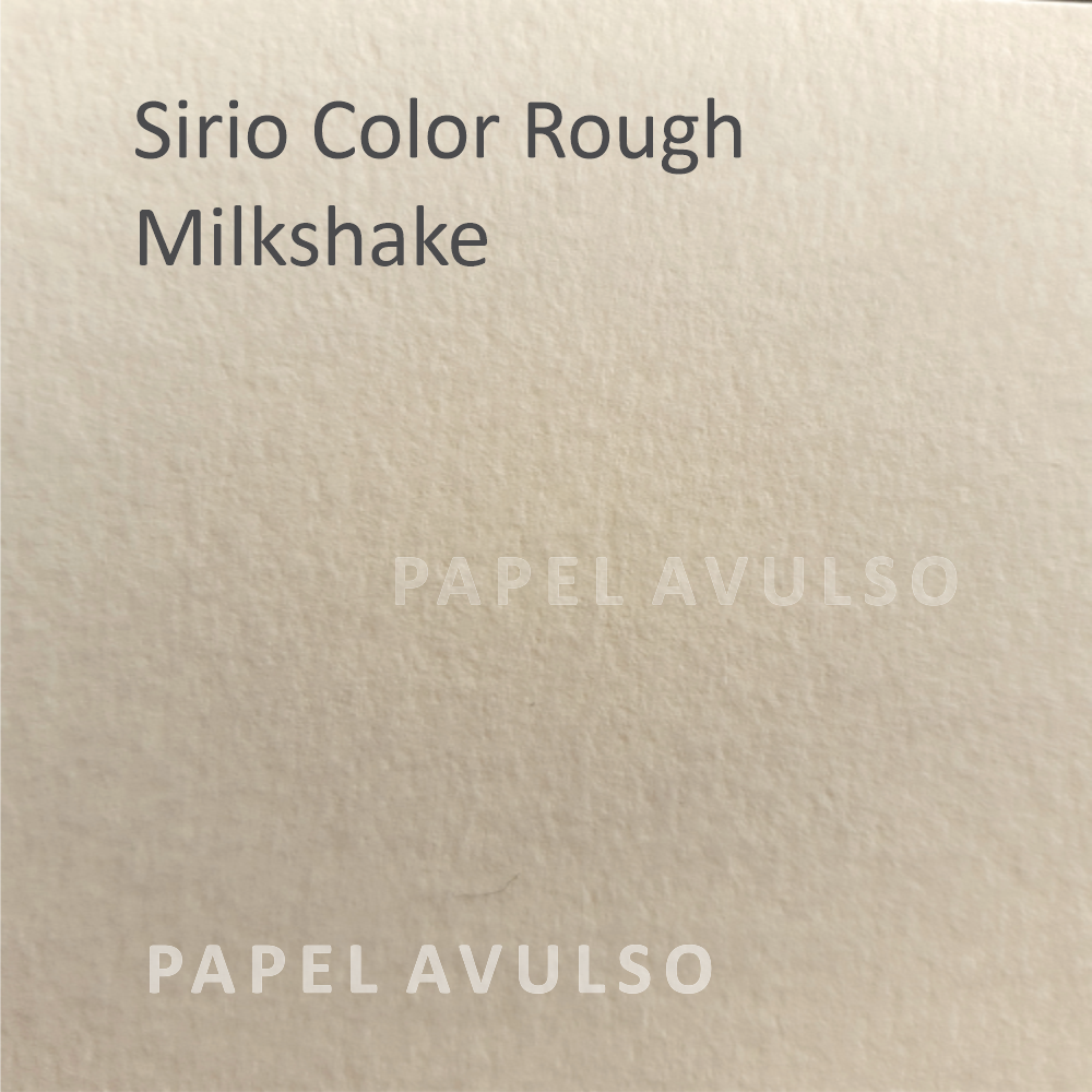 Papel Sirio Color Rough Milkshake - Imagem 2