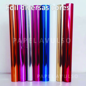 Foil Cores Diversas - 01 rolo - 30x250cm