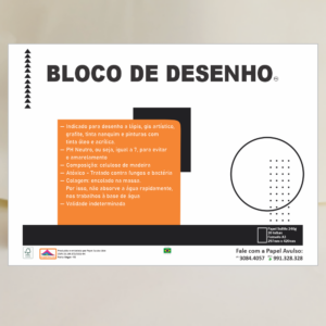 Bloco de Desenho — Tamanho A3
