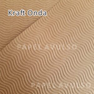 Papel Kraft Ondas