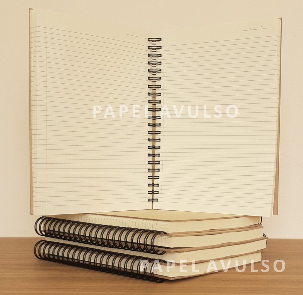 Caderno Rústico A4 Pautado com 90 folhas - Imagem 2