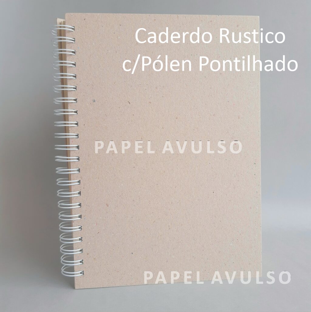 Caderno Rústico A4 Pólen Pontilhado com 90 folhas