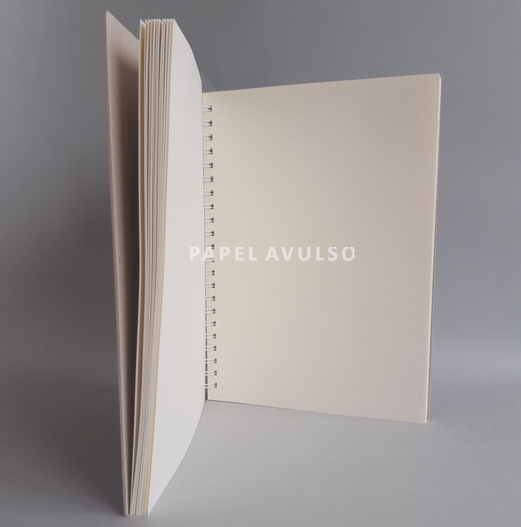 Caderno Rústico A4 Pólen Pontilhado com 90 folhas - Imagem 3