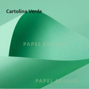 Papel Cartolina Verde