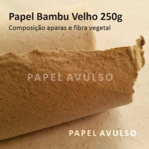 Papel Artesanal Bambu Velho