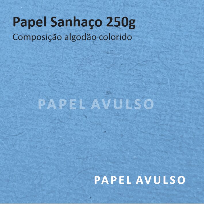 Papel Artesanal Sanhaço - Imagem 2