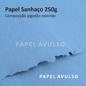 Papel Artesanal Sanhaço
