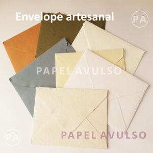 Envelope Artesanal - Tamanho 17,5x24,5cm