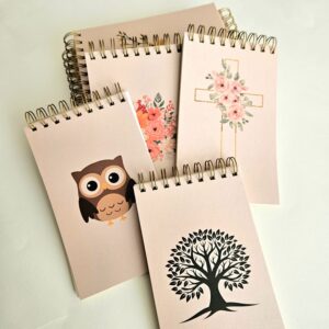 Bloco de Anotação Estampado 11,5 x 19,5cm